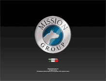 Tablet Screenshot of missiongroup.it